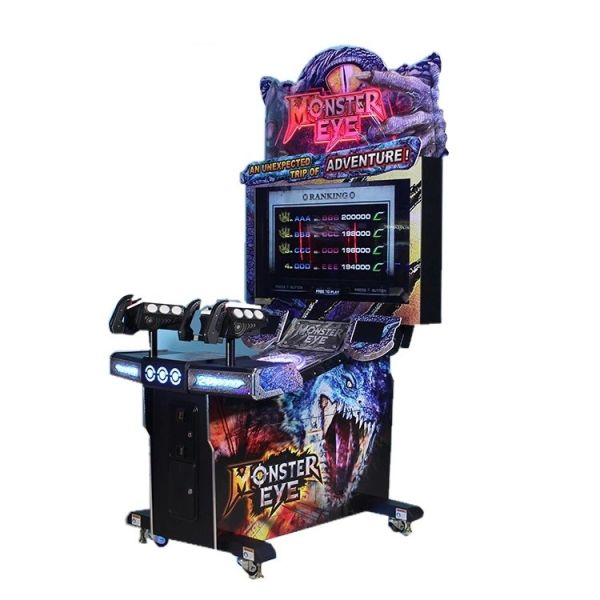42" LCD Coin Pull Shooting Arcade Machine With Seat