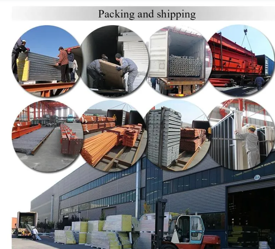 Prefab Light Framing Steel Structure Construction Building Factory Workshop