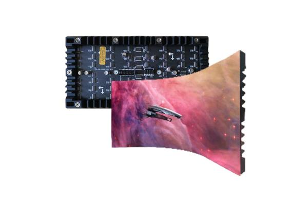 Quality P1.25 Flexible LED Module / Curved Flexible Led Display Screen For Cylindrical Column for sale
