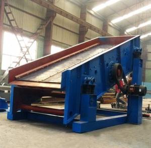 China Double Layer Coal Vibrating Screen Machine For Stone Sand wholesale