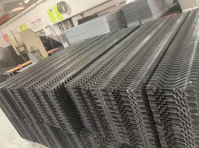 Black Honeycomb Cellular PVC Drift Eliminator Cooling Tower Components 5