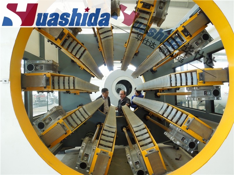 20-Year HDPE Pipe Extruder For PU Foam Insulated Foaming Production Line In China