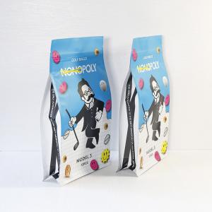 Custom Eight Side Sealing, Flat Bottom Bag For Food Packaging Secure, Durable, And Tailored To Your Needs