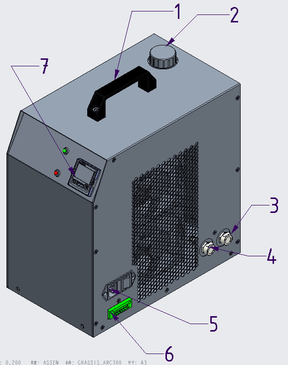 Peltier Water Chiller For Photonic Laser System , Small Water Chiller