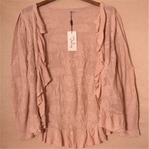 Stockpapa Cable Knit Cardigan Sweater Women's 100% Viscose