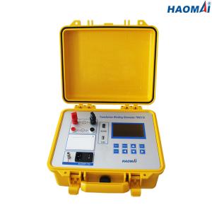 China HAOMAI 10A Transformer Winding Resistance Meter Test Equipment Lightweight wholesale