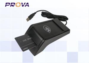 IC & RFID Chip Card Reader USB Interface With 500,000 Times Long Life Time