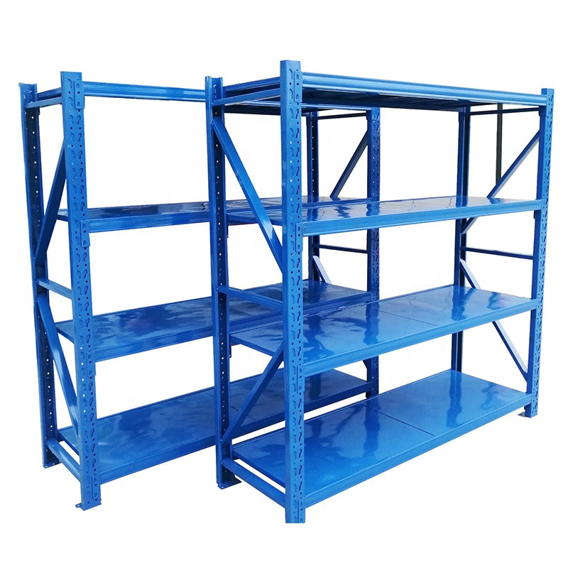 Selective Warehouse Storage Rack Q235 Steel Corrosion Protection
