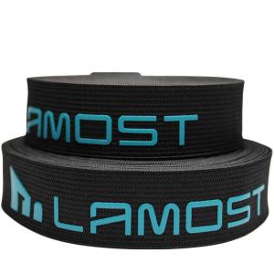 China 2.4cm Polyester Webbing Silicone Stretch Band 24mm Soft Knit Elastic wholesale