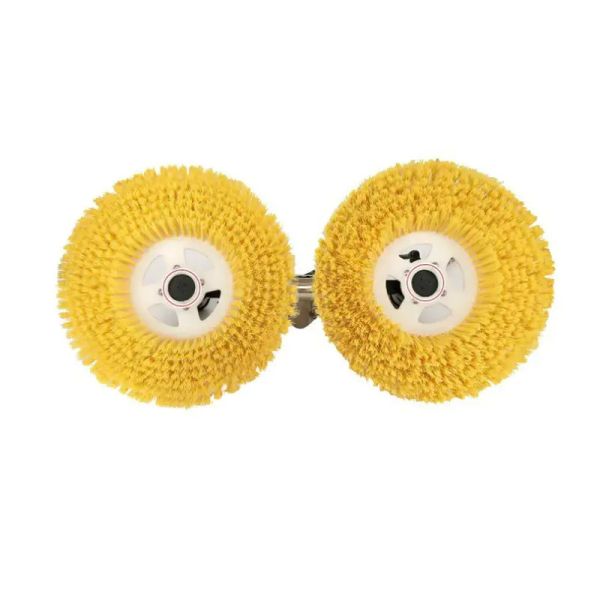 Waterproof Cleaning Equipment Machines Double Head Solar Rotating Cleaning Brush