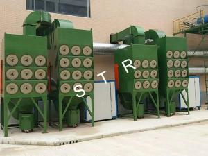 Filter Cartridge Blast Room Dust Collector / Baghouse Dust Collector System