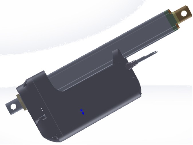 pull push solenoid atuador linear 12V Input voltage for Flatbed Container Semi Trailer, IP66 industrial actuator