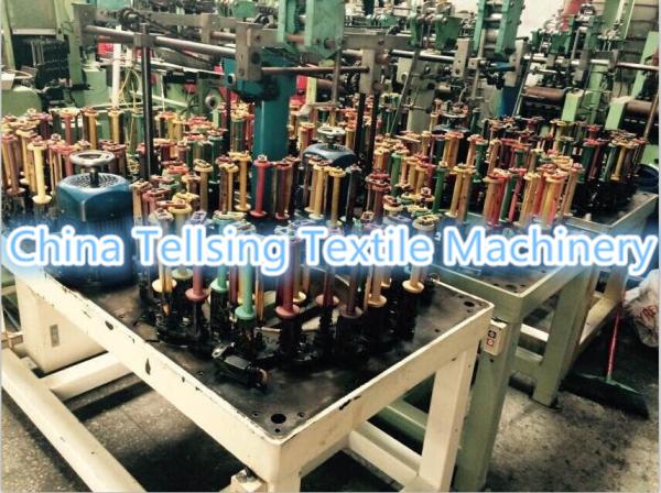 Quality good quality used high-speed braiding machine for weaving rope,stripe Tellsing supply for sale