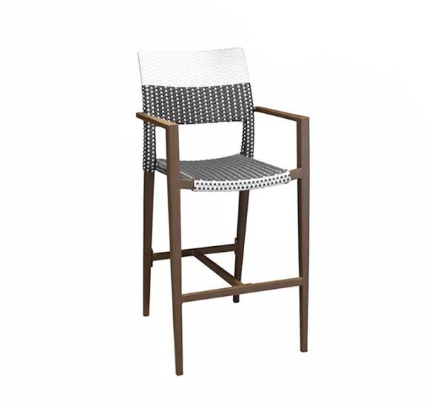 Quality H98cm Rattan Wicker Bar Stools for sale