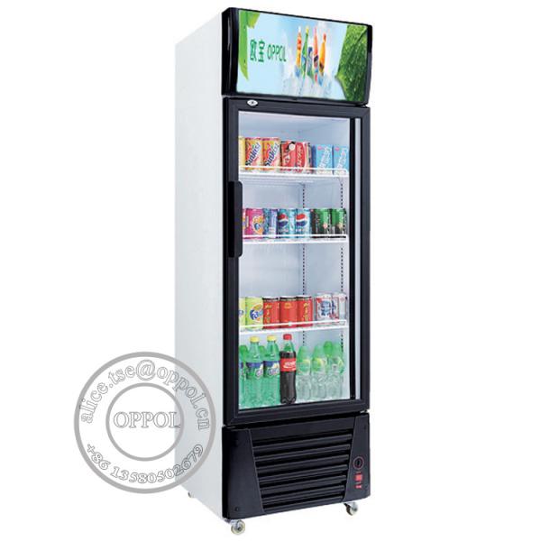 Quality OP-A704 Beverage Storage Display Vertical Showcase Refrigerator for sale
