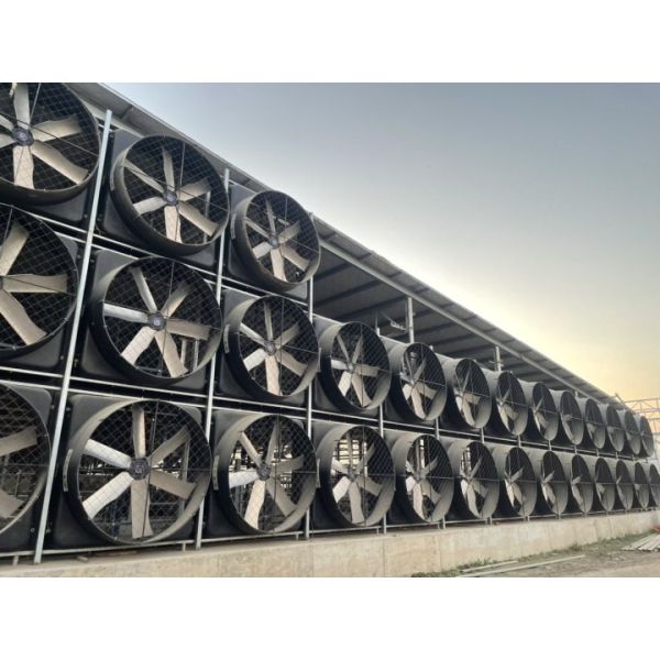 Big Air Cooling Circulation Industrial Exhaust Fan Aluminum Blade Poultry Farm Fan