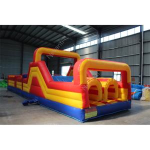 China Large Funny Inflatable Comb Obstacle Course for Team Events PVC Life Time Over 3 Years wholesale