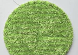 China 80 Polyester 20 Polyamide Round Microfiber Cleaning Cloth Lint Free on sale