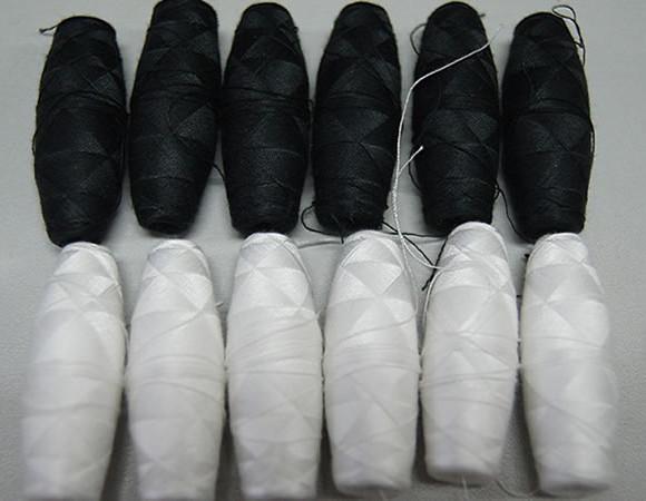Single Bobbin Winding Machine , Multi Strand Polyester Filament Yarn Bobbin