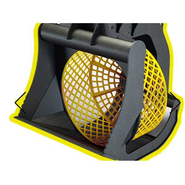 VOLVO EC290 EC290B EC350D Excavator Attachment / Excavator Screening Bucket