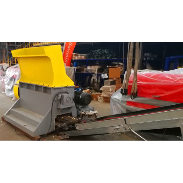 Wooden Pallet Crusher Machine, Wood Tray Crusher Grinding Machine