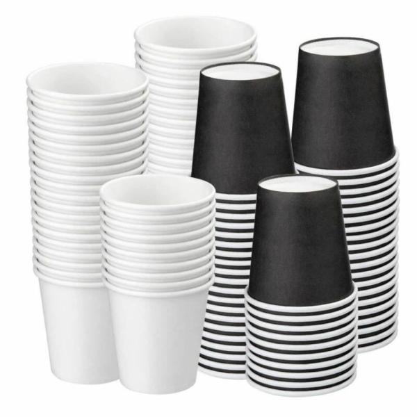 Quality Portable Food Grade Paper Single Wall Cups With Customized Size And Colors for sale