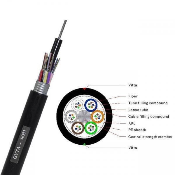 Quality 3.0mm Diameter Outdoor Fiber Optic Drop Cable OM4 For High Speed Network for sale