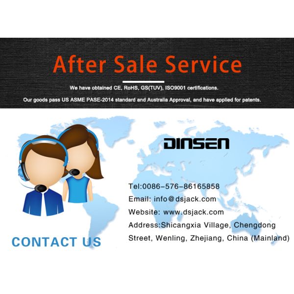 Short Lifting Time Portable 3 Ton 12 Volt Jack 1 Years Warranty