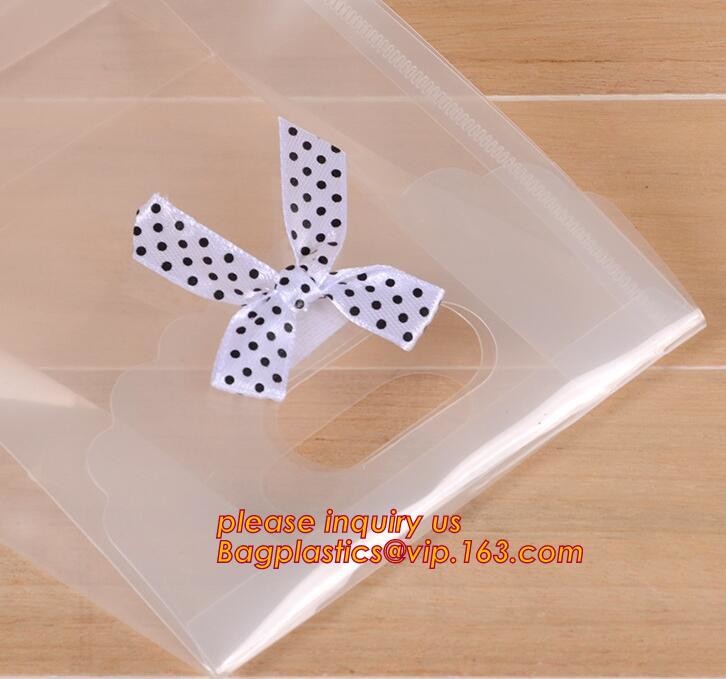 Promotional customized high quality soft loop plastic cloth bag,manufacturer custom soft loop handle polyethylene PE pla
