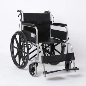 Foldable Portable Wheelchair Designed for Elderly with Disabilities