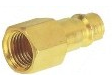 Nickle Plated Carbon Steel Universal Pneumatic Quick Coupler,Air Quick Coupler