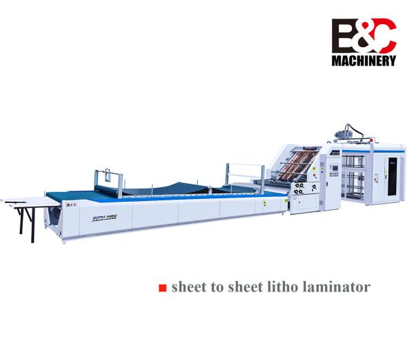 Quality Automatic Flute Laminator Machine High Speed 12000pcs/H for sale