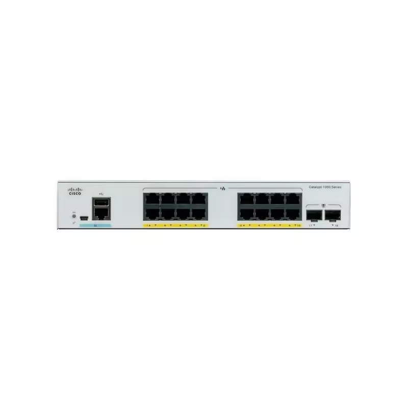 Private Mold C1000-16P-2G-L Gigabit Switch with QoS Function Original 16 Port Network