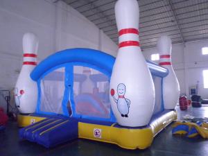China Inflatable 4 in 1 Combo Jumping Castle Jump And Slide With Plastic Ball Pit wholesale