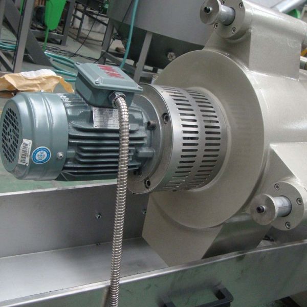 Double Stage PVC Plastic Granule Extruder Line , Pvc Granulating Extruder Customized