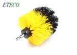 Nylon Filament Drill Scrub Brush Quick Change Shafts Dust Filth Remove
