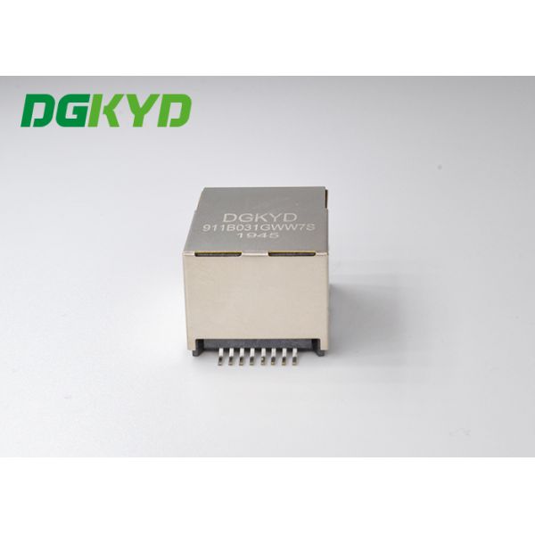 TAB UP 100BASE RJ45 SMD Connector Communication Socket DGKYD911B031GWW7S
