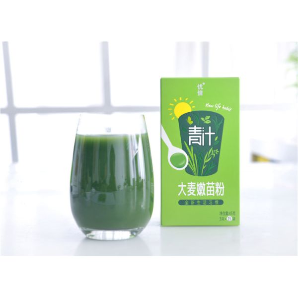 Delicious Health Green Juice Aojiru Green Barley Powder 3gx15 Packs