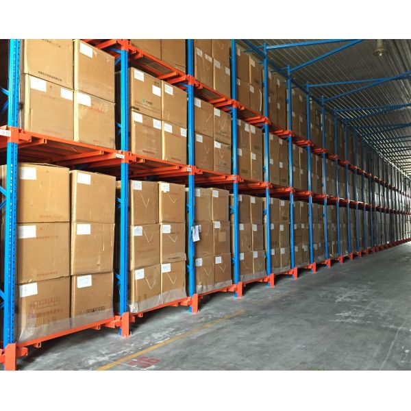 FIFO Pallet Live Racking / Stainless Steel Rack Upright Customized For Heavy Duty Goods