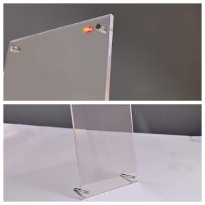 Acrylic Photo Frame With Stand Countertop Lucite A5 Picture Display