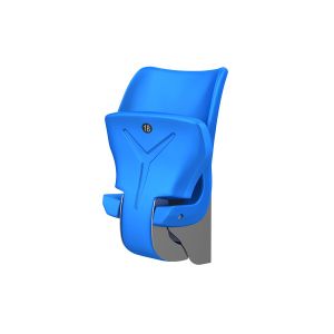 China Automatically Tip up Fixed Stadium Seating HDPE Plastic Folding Seat wholesale