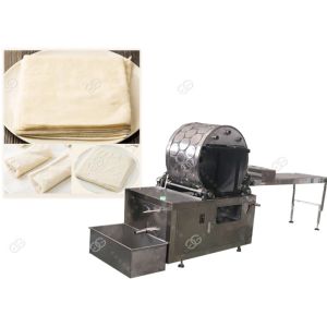 Square Commercial Injera Making Machine , Round Lumpia Wrapper Maker Machine
