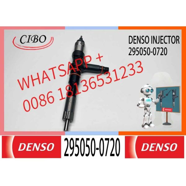 DENSO diesel Fuel Injector 295050-0720 6252-11-3100 for Komatsu SAA6D125E-6A/6B/7A Engine