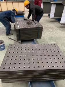 Servo Motor CNC Plate Drilling Machine , Metal Plate Milling Machine Low Noise