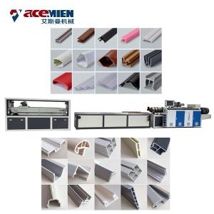 Small Wood Plastic Composite Production Line PP PE PC PVC WPC Single Screw