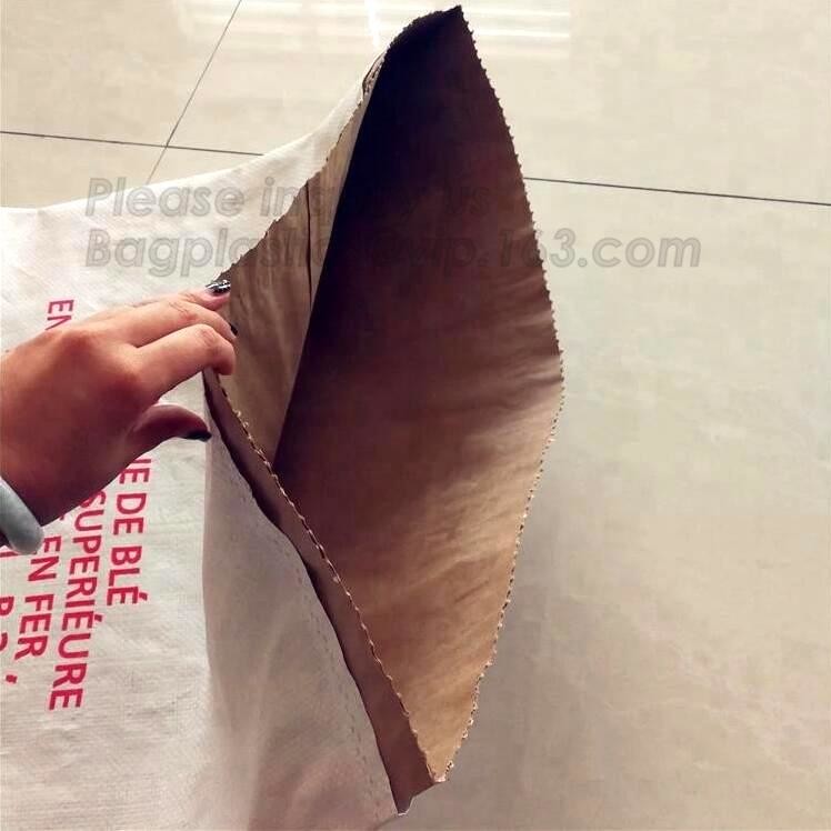 Hot Selling Kraft Paper PP Woven Plastic Cement Valve Bag For 25Kg,kraft paper laminated pp woven sandwich bag for logis