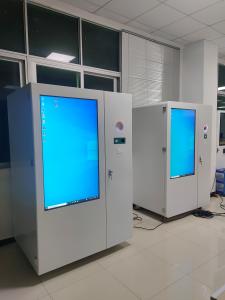 Multi Language Solid Waste Recycling Solution Bottle Can RVM Systems 49 Inch Touch Screen