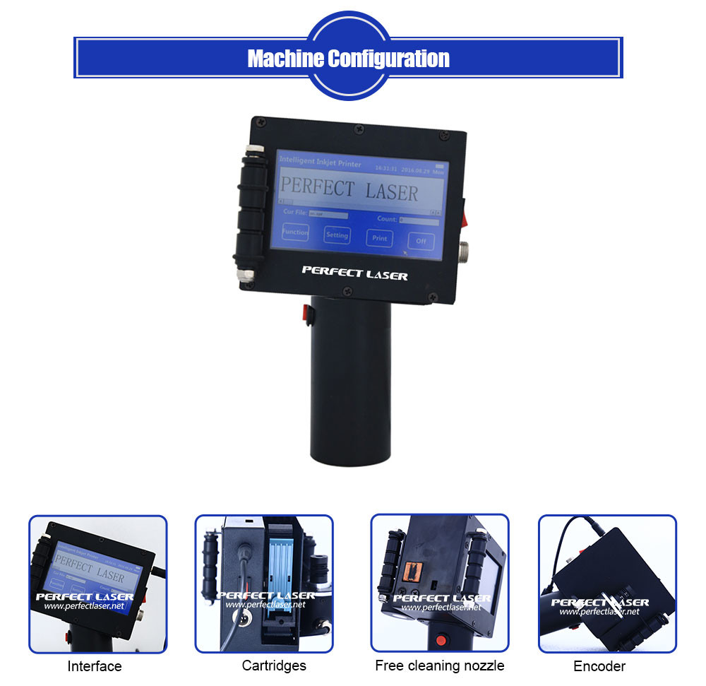 60 M/Min Automatic Industrial Inkjet Printer High Speed Ink Jet Printer For Packaging