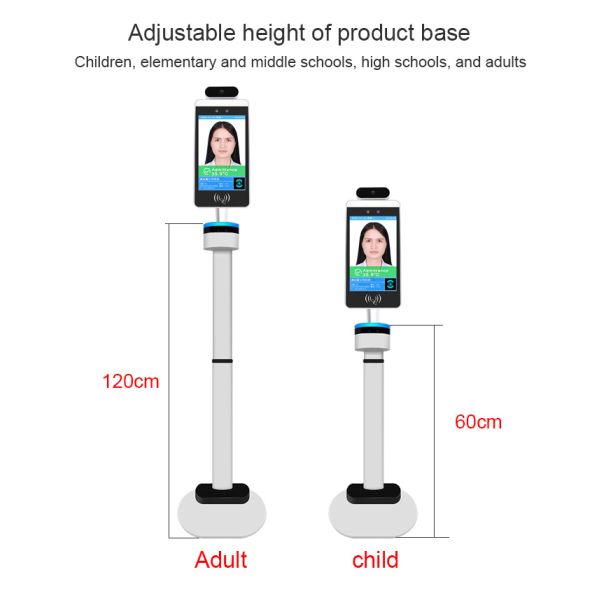 8" IPS Screen Gate Security Face Recognition Device