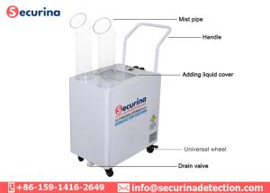 China 10L Capacity Mobile Ultrasonic Atomization Sterilization Sanitization Machine wholesale